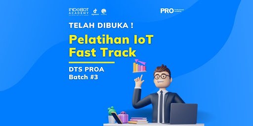 Telah Dibuka! Beasiswa Pelatihan IoT Indobot - Kominfo RI