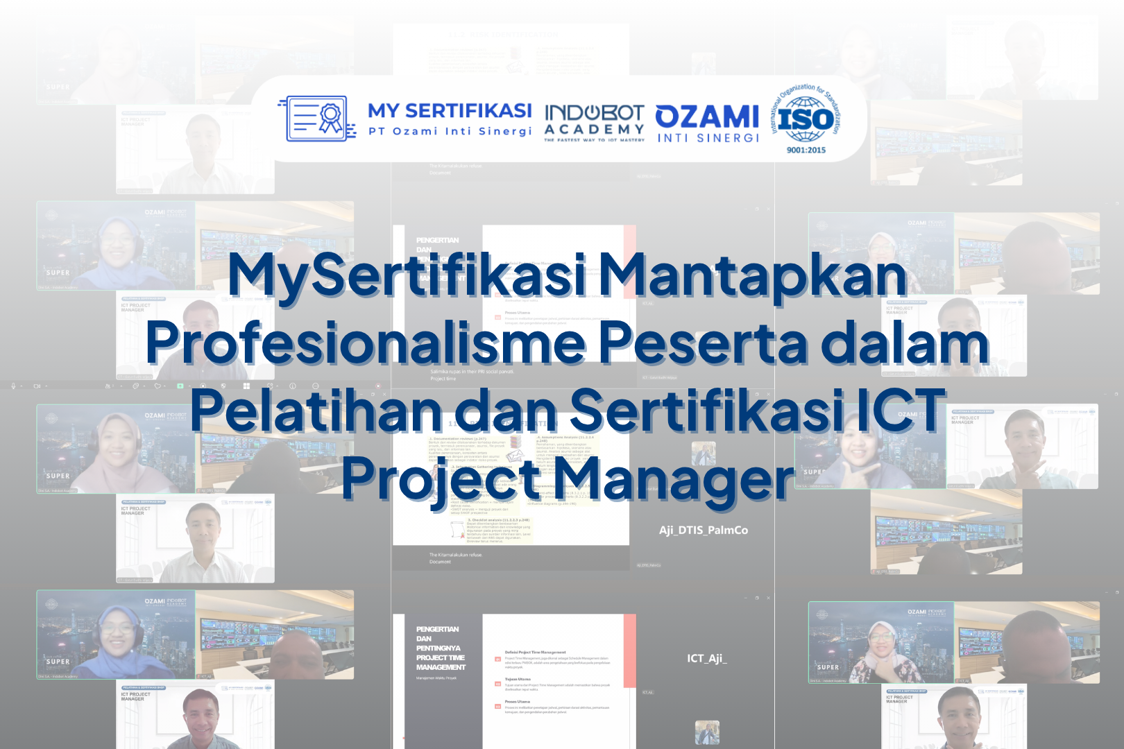 MySertifikasi Mantapkan Profesionalisme Peserta dalam Pelatihan dan Sertifikasi ICT Project Manager
