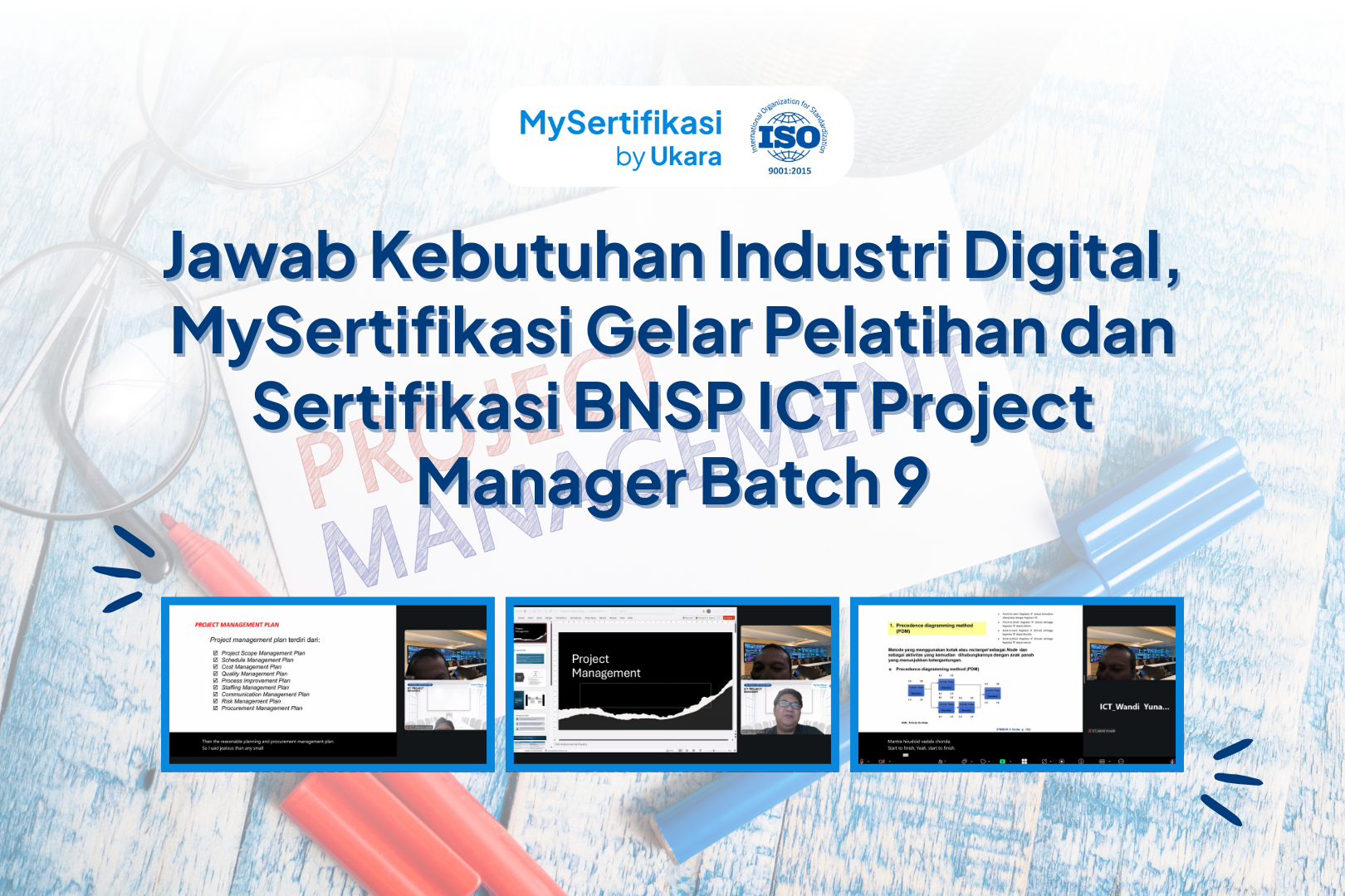 Jawab Kebutuhan Industri Digital, MySertifikasi Gelar Pelatihan dan Sertifikasi BNSP ICT Project Manager Batch 9