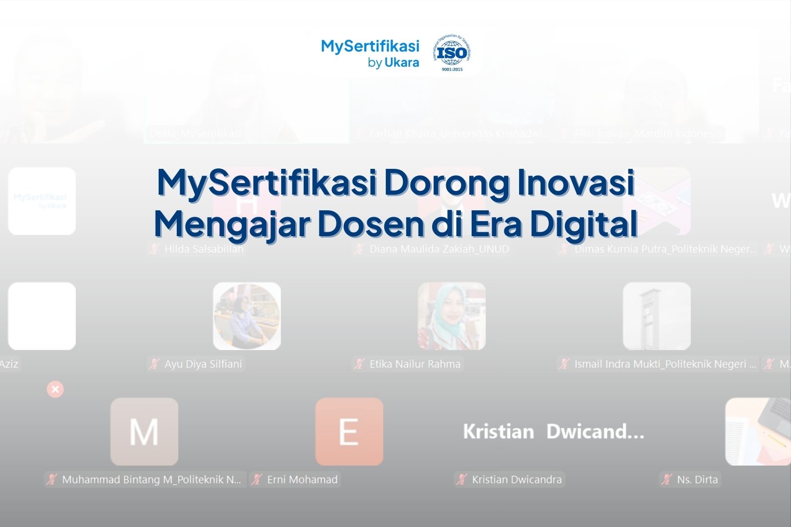 MySertifikasi Dorong Inovasi Mengajar Dosen di Era Digital