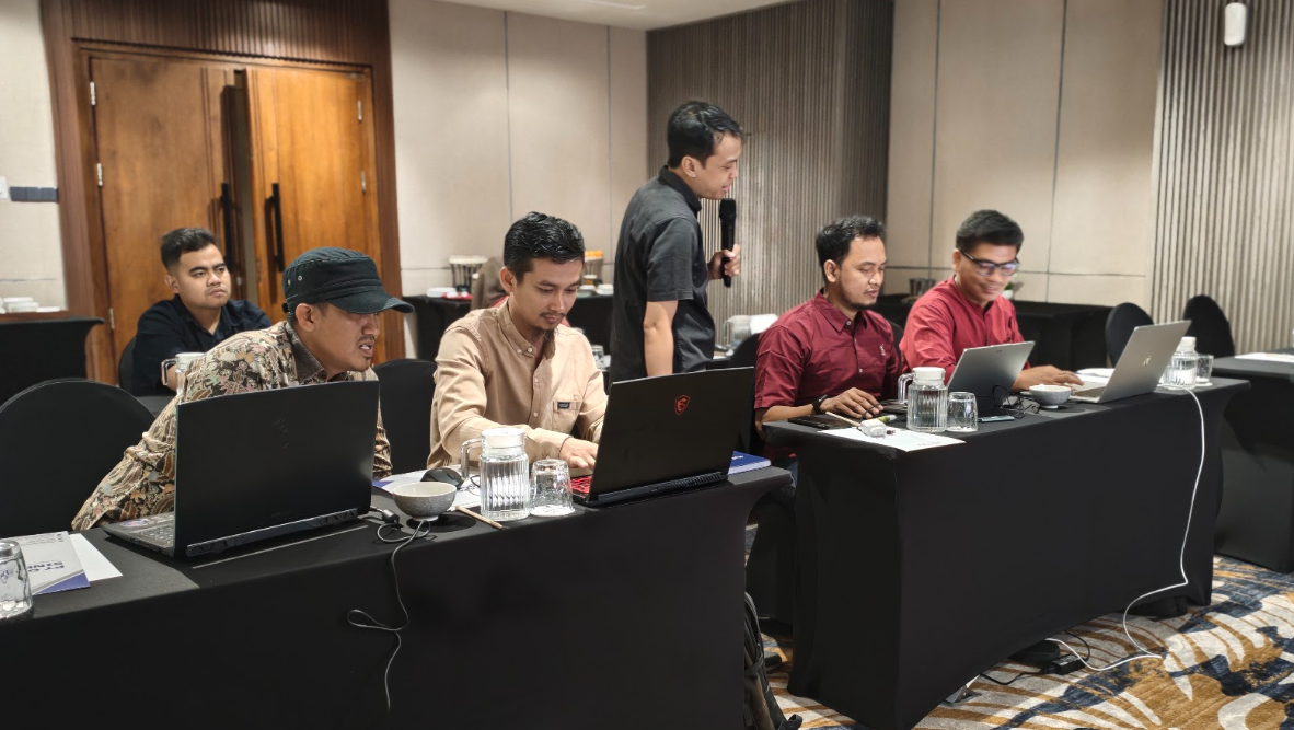 Pelatihan dan sertifikasi BNSP AI untuk Keamanan Informasi bersama UKARA (Diskominfo Siak Riau)